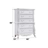 Latisha - Chest - White - Furniture Home Direct