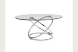 Modern Contemporary Cocktail Table Set - Chrome - Furniture Home Direct