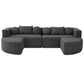 Boneless - Couch Modular Sectional Sofa With Deep Seating And Curved Design - Furniture Home Direct