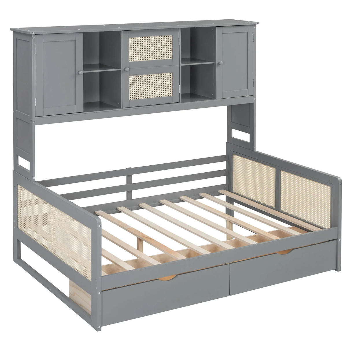 Daybed And All In One Cabinet And Shelf - Furniture Home Direct