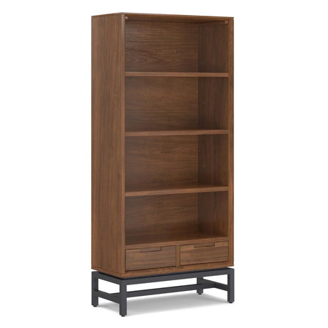 Banting - Mid Century Bookcase, Handcrafted - Furniture Home Direct