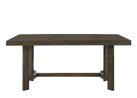 Farren - Weathered Dining Table - Oak - Furniture Home Direct