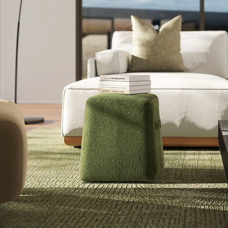 Clyde - Tapered Square Upholstered Ottoman - Furniture Home Direct