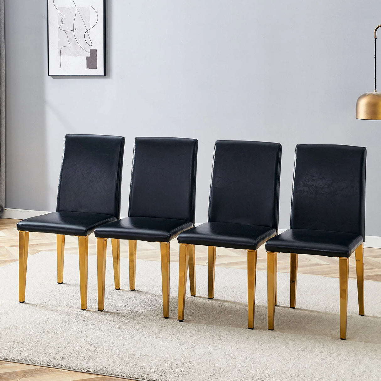 Modern Dining Chairs With Metal Legs - Furniture Home Direct
