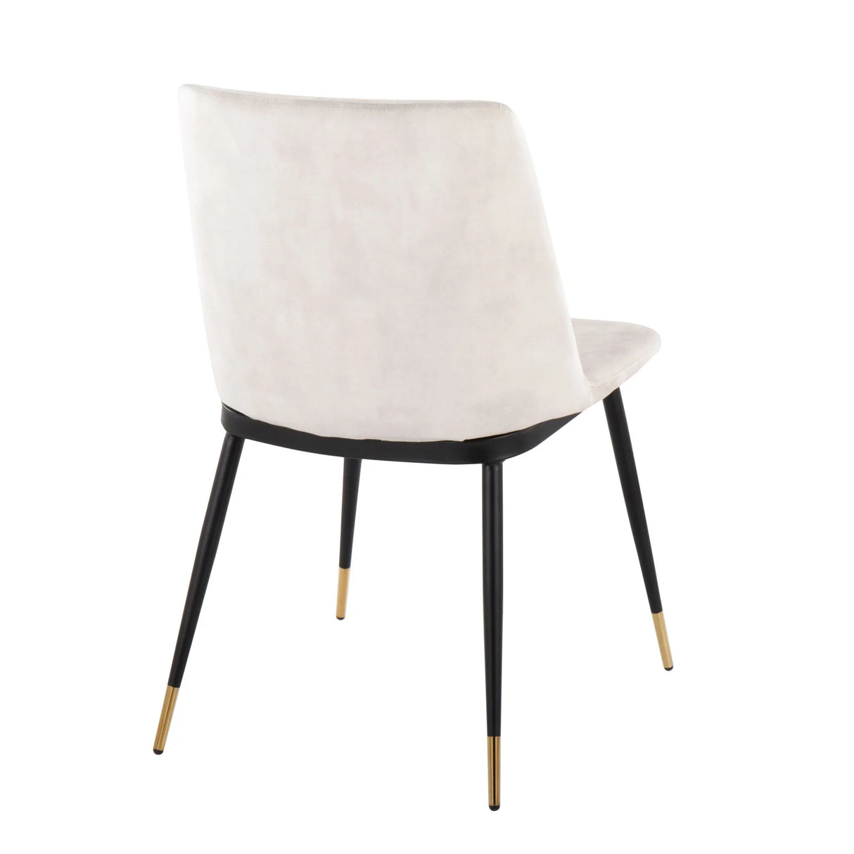 Wanda - Contemporary Chair (Set of 2) - Black / Beige - Furniture Home Direct