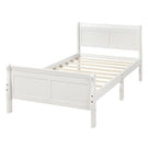 Platform Bed Frame Mattress Foundation Sleigh Bed With Headboard / Footboard / Wood Slat Suppor - Furniture Home Direct