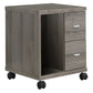 Office, File Cabinet, Printer Cart, Rolling File Cabinet, Mobile, Storage, Contemporary & Modern - Furniture Home Direct