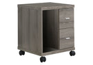 Office, File Cabinet, Printer Cart, Rolling File Cabinet, Mobile, Storage, Contemporary & Modern - Furniture Home Direct