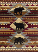Nature's Nest - GC_CBL3001 Lodge Area Rug - Furniture Home Direct