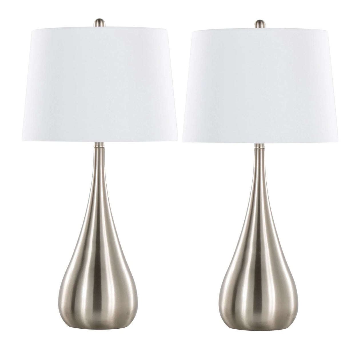 Pebble - Contemporary Modern Design Table Lamp (Set of 2) - Furniture Home Direct