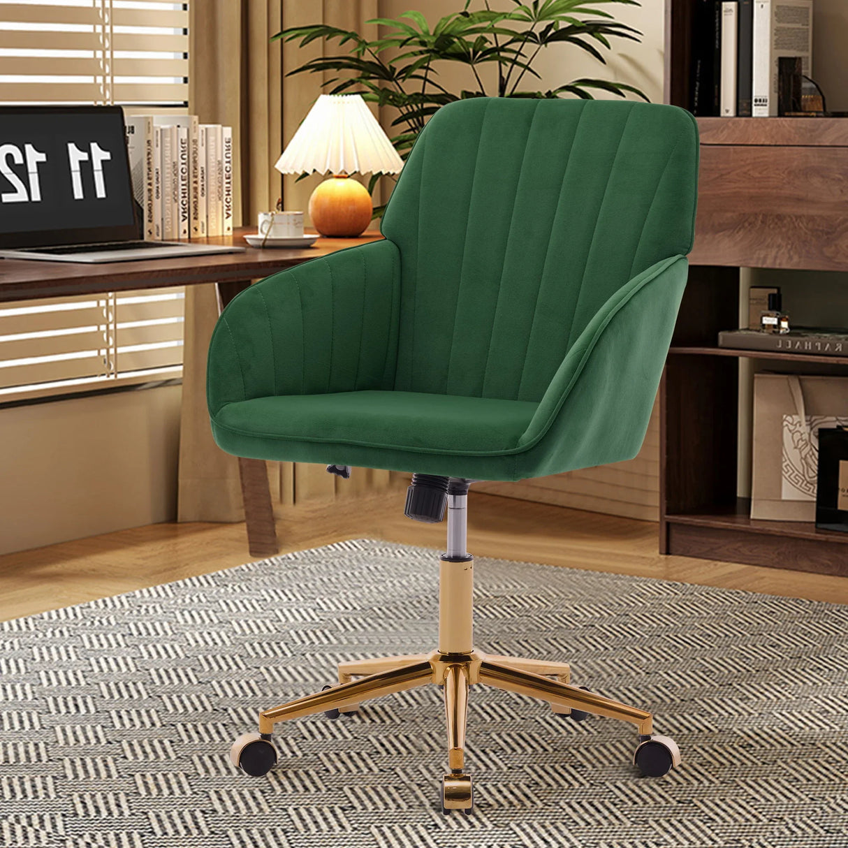 Adjustable Ergonomic Swivel Office Chair - Furniture Home Direct
