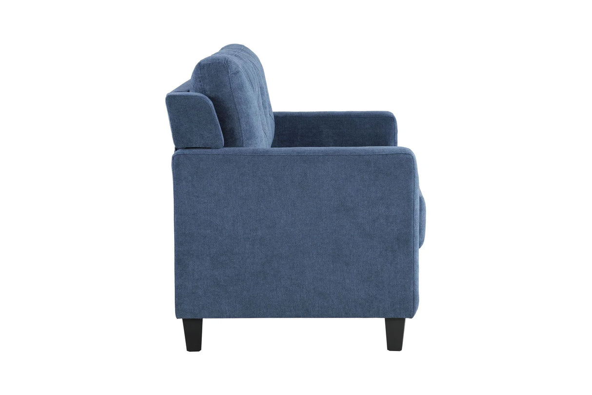 Horatio - Chenille 3 Piece Living Room Set - Furniture Home Direct