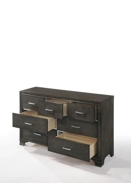 Carine II - Dresser - Gray - Furniture Home Direct
