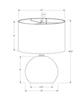 Lighting, Contemporary Table Lamp, Ceramic - Cream - Furniture Home Direct