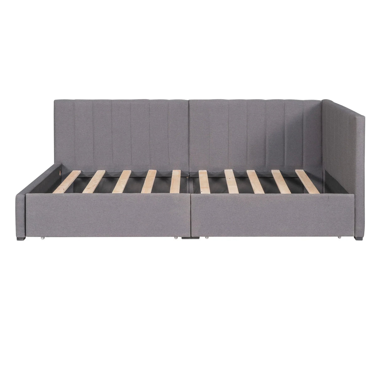Upholstered Daybed, Sofa Bed Frame, No Box Spring Needed - Furniture Home Direct