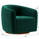 Elise - Mid-Century Modern Swivel Chair - Furniture Home Direct