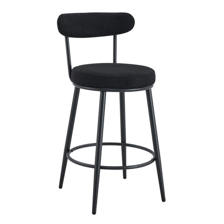 Fashionable Ergonomic High Legged Bar Chairs (Set of 2) - Furniture Home Direct