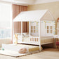 House Bed With Twin Size Trundle, Daybed - Furniture Home Direct