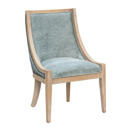 Upholstered Dining Chair With Nailhead Trim - Furniture Home Direct
