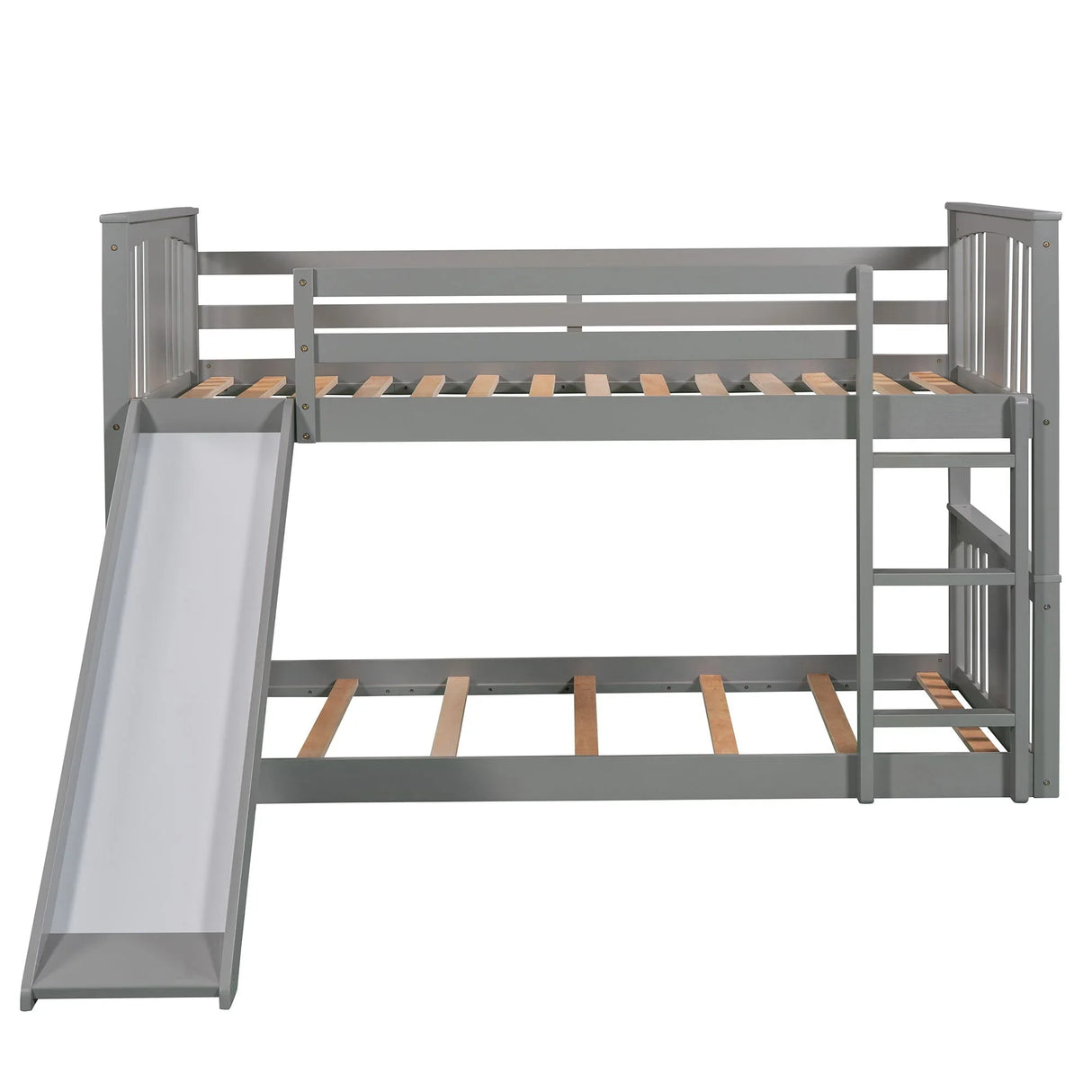 Bunk Bed With Convertible Ladder And Slide - Furniture Home Direct