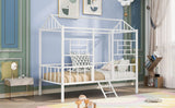 House Bed Frame With Slatted Support, No Box Spring Needed - Furniture Home Direct