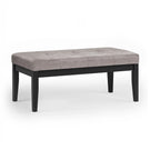 Lacey - Upholstered Tufted Ottoman Bench - Furniture Home Direct