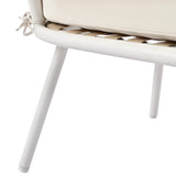 4-Piece Boho Patio Set - Beige - Furniture Home Direct