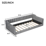 Daybed With Side Storage Pocket - Furniture Home Direct