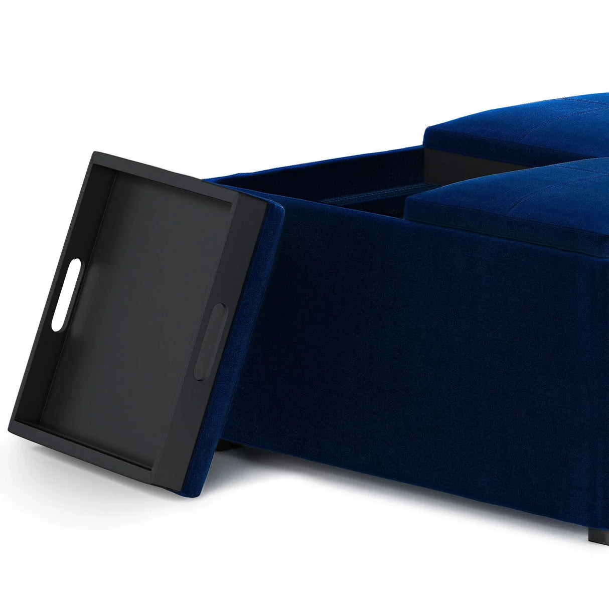 Avalon - Square Coffee Table, Storage Ottoman - Furniture Home Direct
