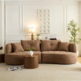 Modular Sofa, Durable Fabric, Solid Wood Frame, High Density Sponge Padding, Seating For 4 - Furniture Home Direct