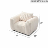 Cancun - Chair - White - Furniture Home Direct
