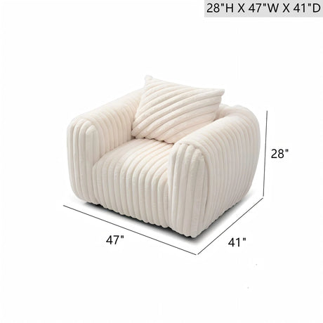 Cancun - Chair - White - Furniture Home Direct
