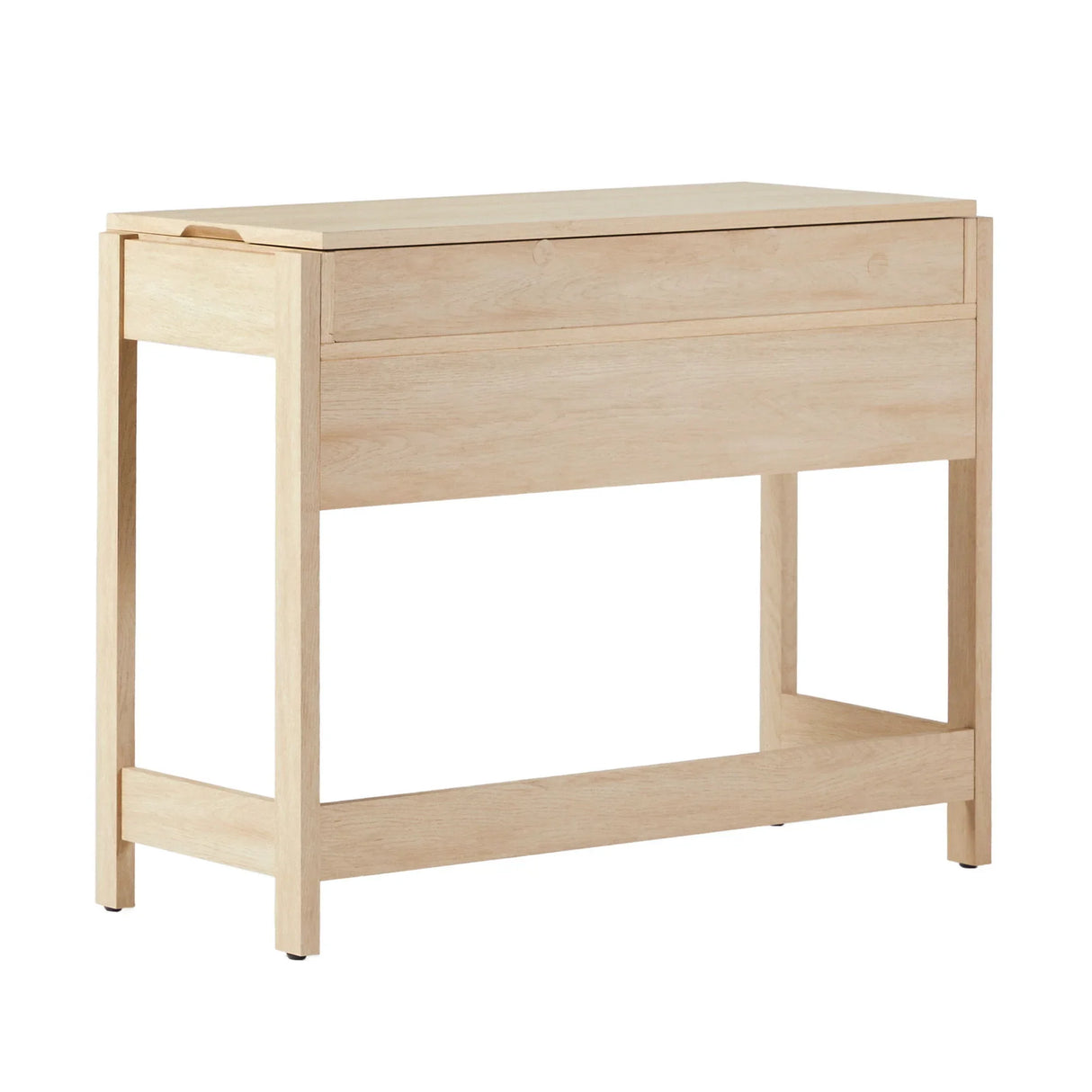 Transitional Reeded Writing Desk With Drawer - Furniture Home Direct