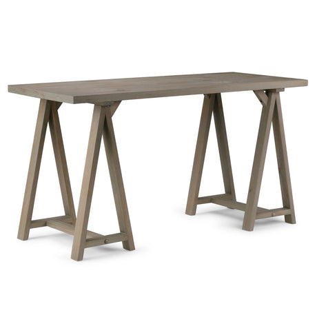 Sawhorse - Handcrafted Writing Desk - Furniture Home Direct