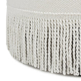 Yolanda - Round Upholstered Accent Ottoman - Furniture Home Direct