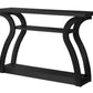 Accent Console Table For Entryway, Unique Curved Design - Furniture Home Direct