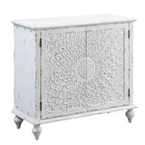 Daray - Antique Console Cabinet - White - Furniture Home Direct