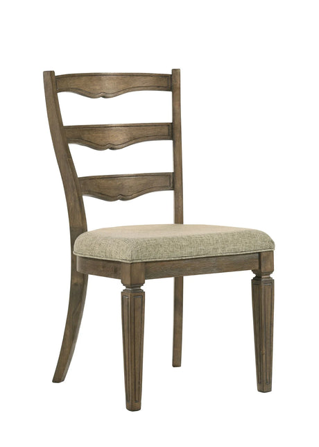 Parfield - Weathered Side Chair (Set of 2) - Light Brown / Oak - Furniture Home Direct