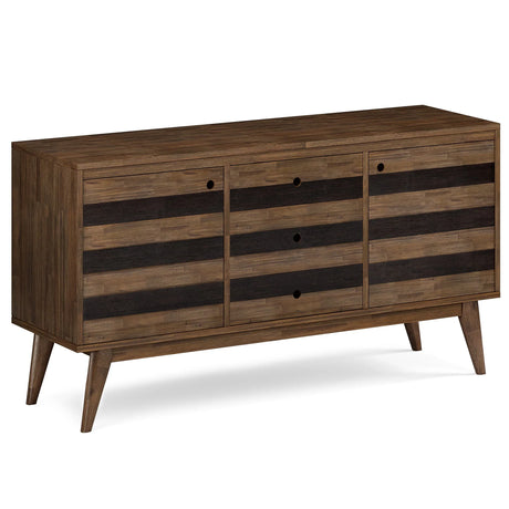 Clarkson - Sideboard Buffet - Rustic Natural Aged Brown - Furniture Home Direct