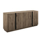 Mid-Century Modern 3 Drawer Low TV Stand For TVs Up To 80" - Furniture Home Direct
