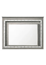 Antares - Mirror With LED - Light Gray - Furniture Home Direct