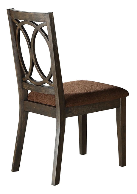 Jameson - Side Chair (Set of 2) - Brown / Espresso - Furniture Home Direct