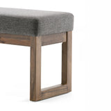 Milltown - Upholstered Ottoman Bench - Furniture Home Direct