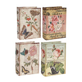 Book Boxes (Set of 4) - Multi - Furniture Home Direct