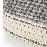 Grady - Handcrafted Square Pouf - Furniture Home Direct