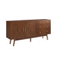 Mid-Century Modern Minimalist 2 Door Sideboard - Furniture Home Direct
