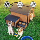 Xpt088 Wearable And Strong Dog House For Playground - Natural - Furniture Home Direct
