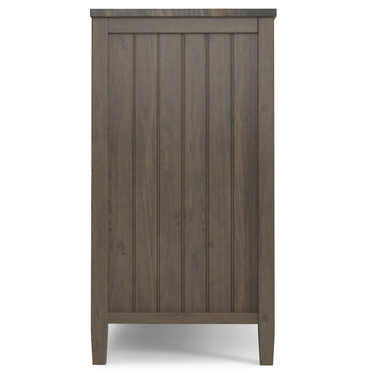 Lev - Wide Storage Cabinet - Smoky Brown - Furniture Home Direct