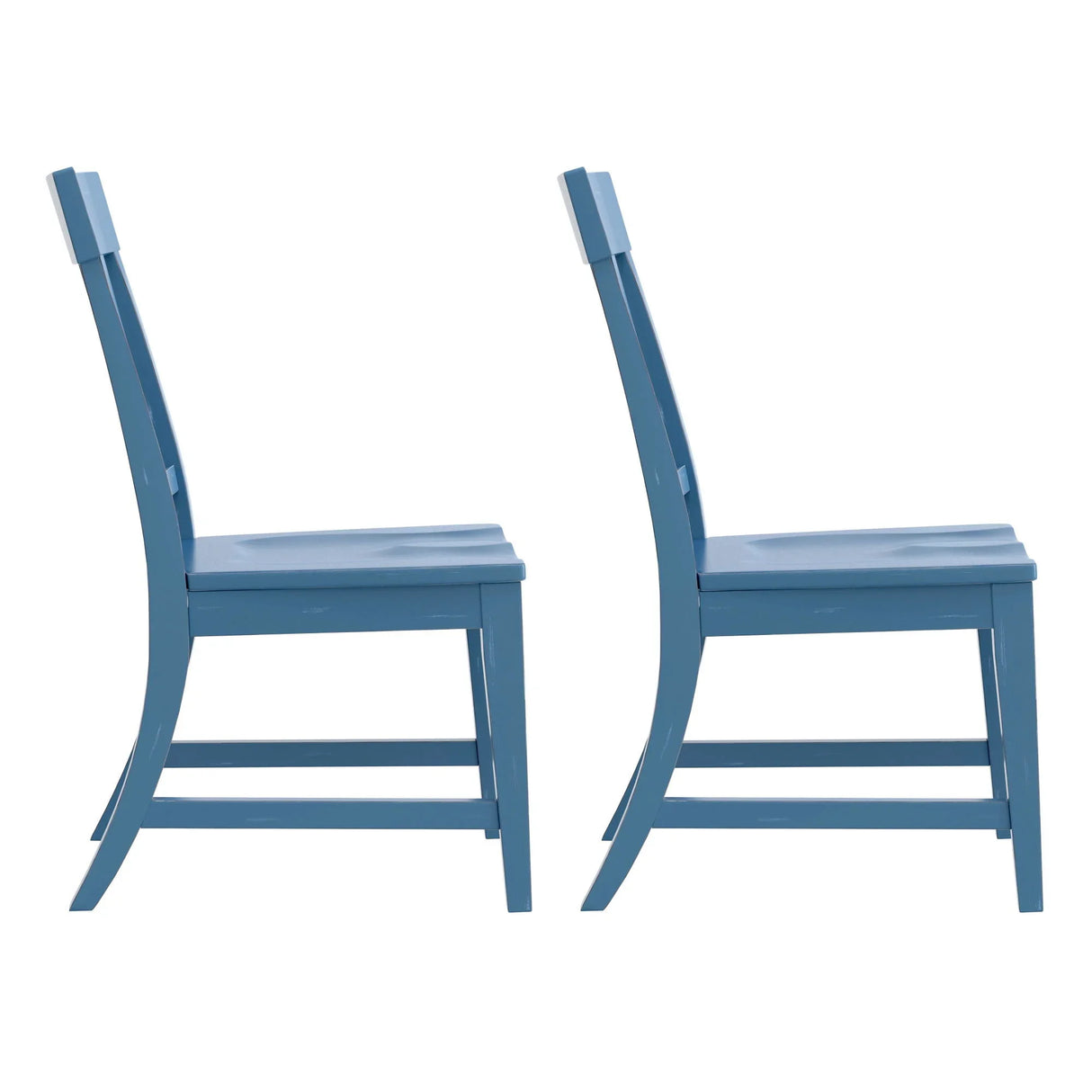 Haidel - Slat Back Dining Chairs (Set of 2) - Furniture Home Direct