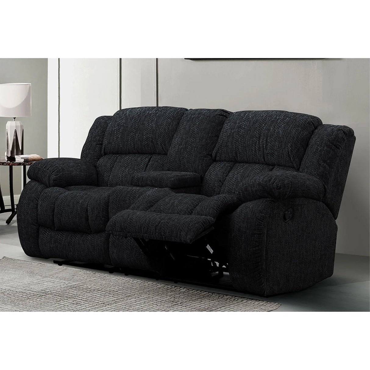 Stonic - Console Reclining Loveseat - Furniture Home Direct
